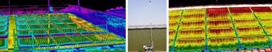 solar panel thermal imaging